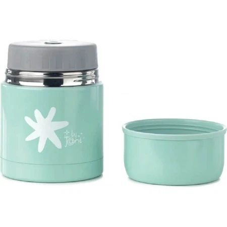 Jane Food Container - Stainless Steel Insulated Baby Food Container - Mint
