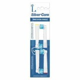 Silver Care Precision Angle - 4 compatible replacement brush heads for electric toothbrushes