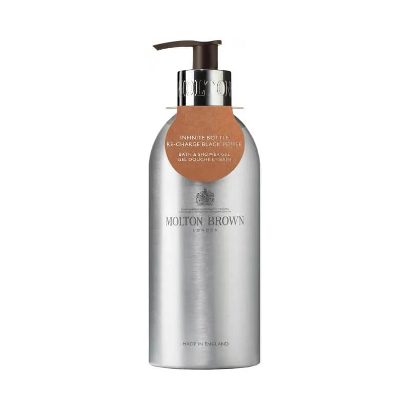 Molton Brown Re-charge Black Pepper Infinite Bottle - Douchegel 400 ml