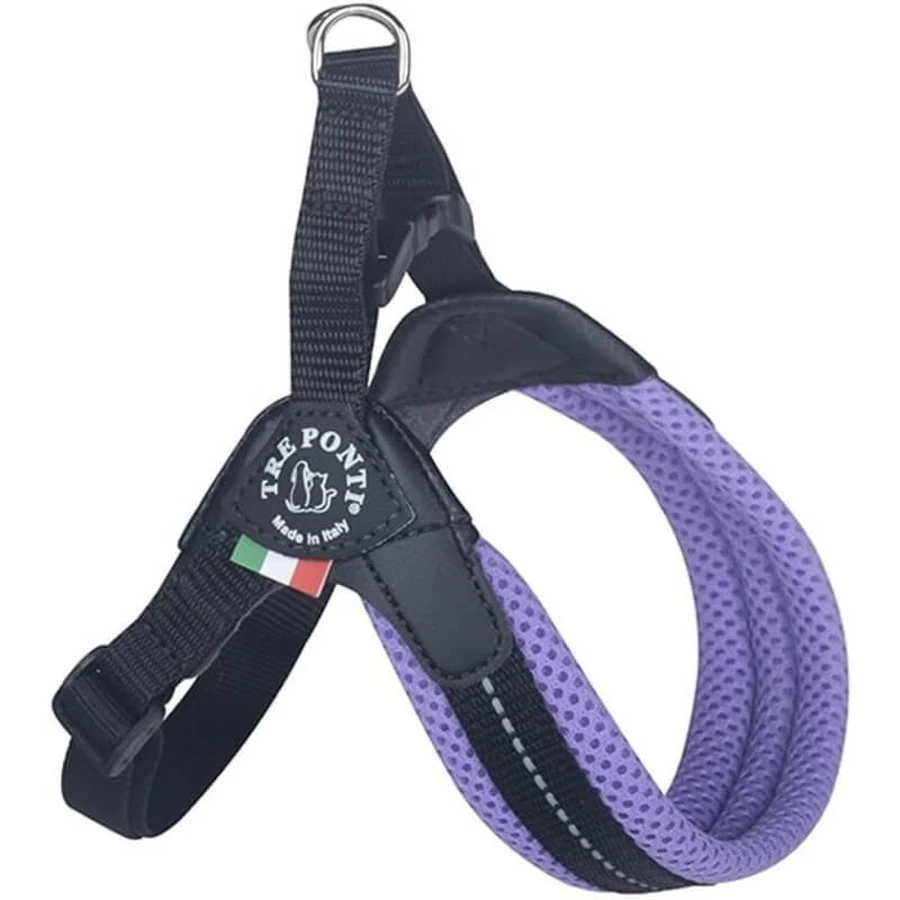 Tre ponti Easy fit - pettorina rete sottopancia regolabile lilla taglia 3