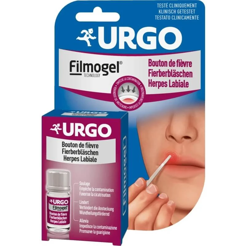 Urgo - Vloeibare pleister tegen koortsblaasjes, 3 ml
