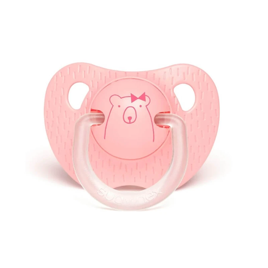 Suavinex evolution - succhietto anatomico 0% bisfenolo rosa 0-6 mesi
