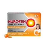 Nurofen Junior 7+ orange 100mg x 24cps.moi, Reckitt