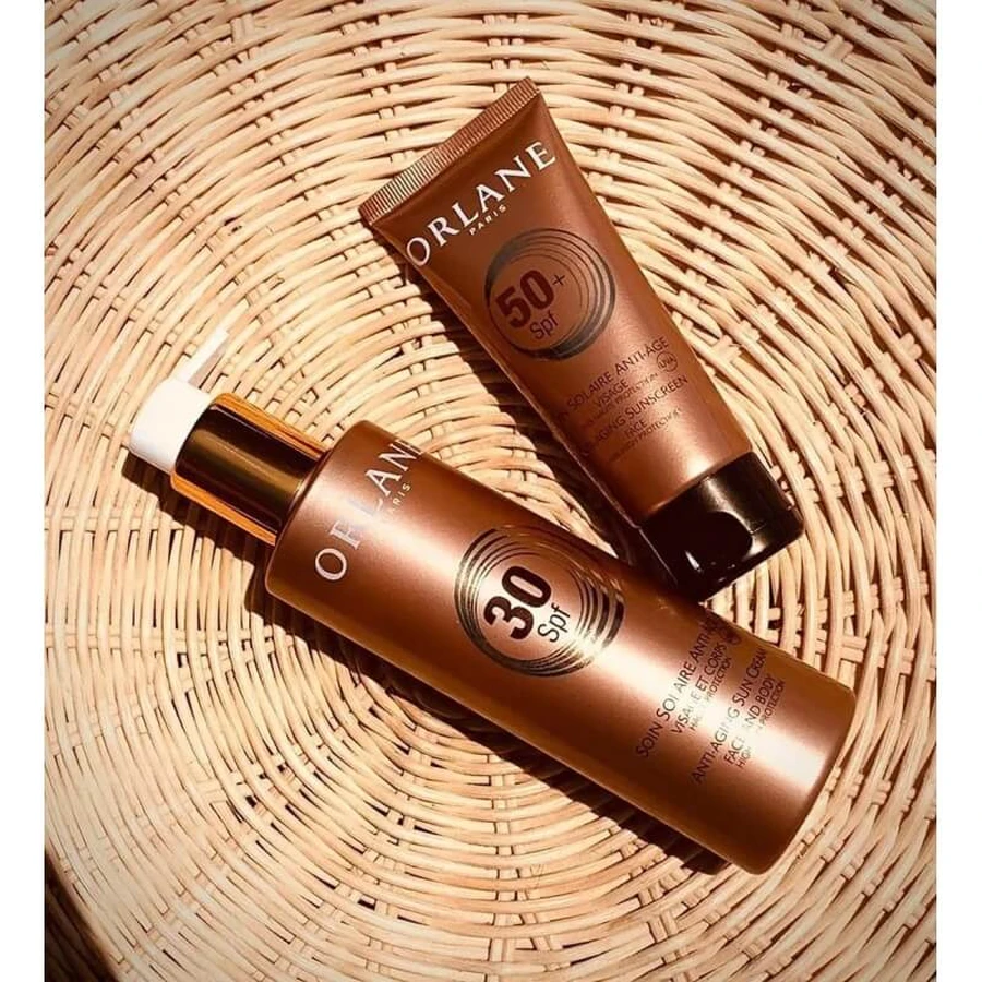 Orlane Cremă solară pentru față SPF 50+, anti-îmbătrânire, protecție solară pentru față, protecție foarte ridicată, 50 ml