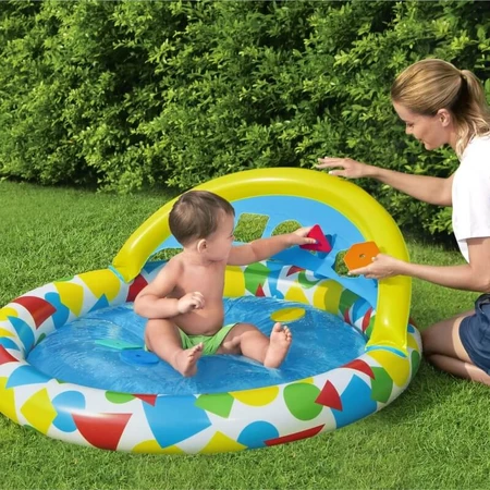 Bestway Splash and Learn - Opblaasbaar zwembadje voor peuters