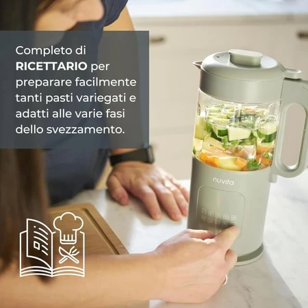 Nuvita Magic Baby Food Maker - 7-in-1 Food Processor for Baby Food and Purees