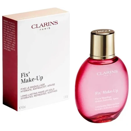 Clarins Make-Up Fix – Feuchtigkeitsspendendes Make-up-Fixierspray, 50 ml