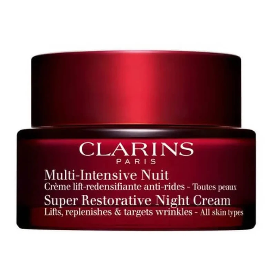 Clarins Multi-Intensive Nuit – krem przeciwzmarszczkowy na noc do wszystkich rodzajów skóry, 50 ml: ceny i cechy