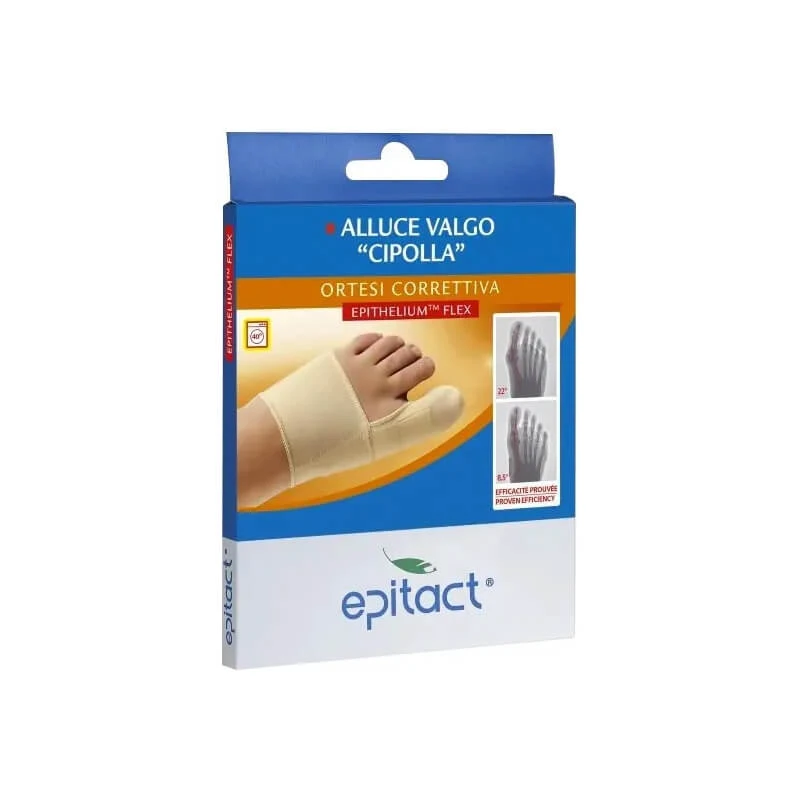 Epitact Flexibele orthese voor overdag ter correctie van hallux valgus (bunions) – Maat L (2324,5 cm)