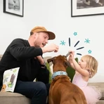 Edgard & Cooper Doggy Dental – roślinne pałeczki dentystyczne dla dużych psów, o smaku truskawkowo-miętowym, 255 g: ceny i cechy