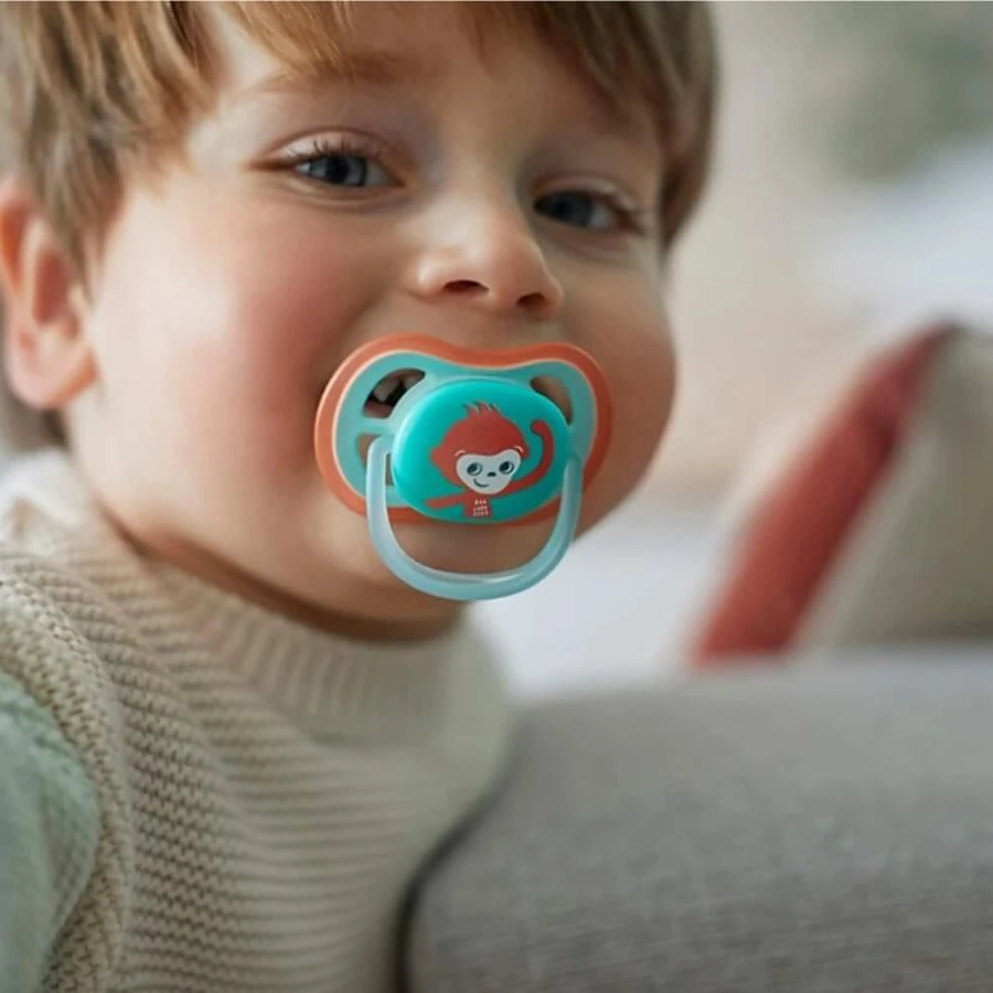 Avent Ultra Air Schnuller ab 18 Monaten – 2er-Pack, Farbe: neutral