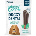 Edgard & Cooper Doggy Dental - Plant-Based Dental Sticks for Medium-Sized Dogs, Strawberry and Mint, 160 g