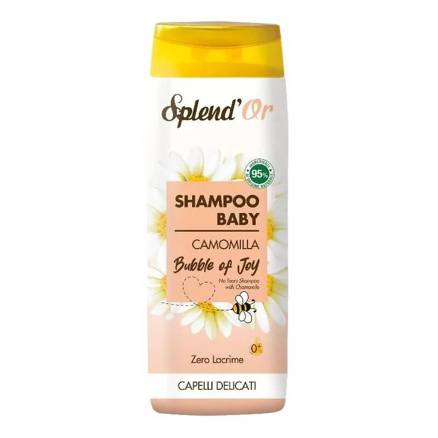 Splend or Bubbles of Joy - Baby Shampoo with Chamomile, 300 ml