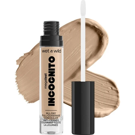 Wet n wild Megalast Incognito – corector fluid – nuanță medie neutră