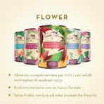 Terra Canis Flower English Rose Lamb - Aanvullend natvoer voor honden, 400 g
