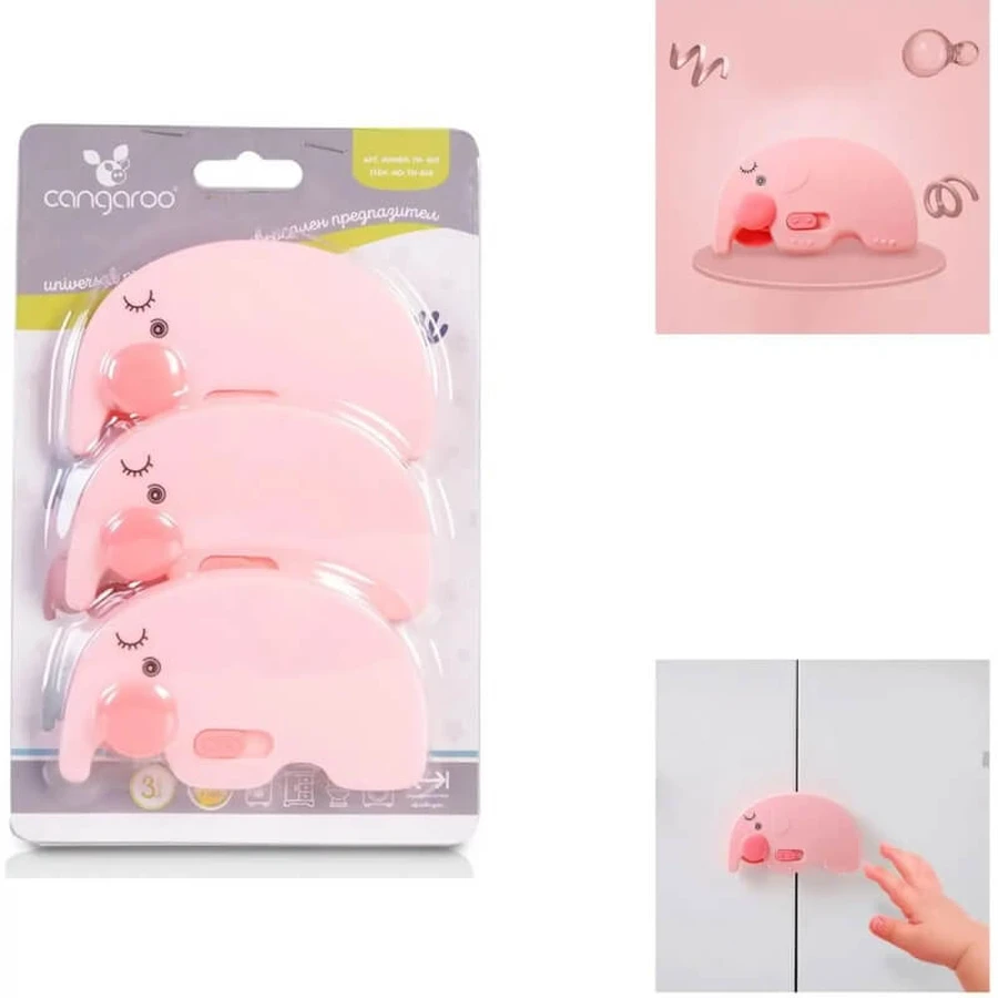 Cangaroo Henry - Beschermers voor lades en kasten - Roze
