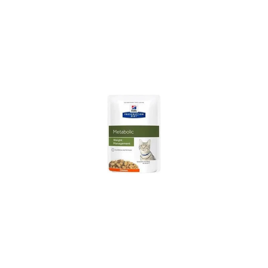 Hill's Prescription Diet Metabolic - Natvoer voor katten, 85 g
