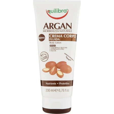 Equilibra Argan - Vloeibare lichaamscrème 200 ml