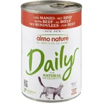 Almo Nature Daily Adult Cat Beef - Volledig voer voor volwassen katten, 400 g