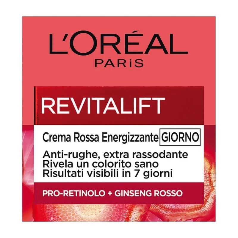 L'Oréal Paris Revitalift Red Energizing Dagcrème - Antirimpel, extra verstevigend, 50 ml