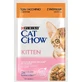 Purina Cat Chow Kitten Pavo y Calabacín - Comida húmeda para gatitos, 85 g