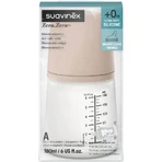 Suavinex Zero Zero Medium 0m+ – biberon anticolică cu debit reglabil, 180 ml