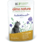 Almo nature Pfc daily func cat70 sen pe-po - alimento umido completo per gatti adulti-senior, supporto digestivo 6 x 70 gr