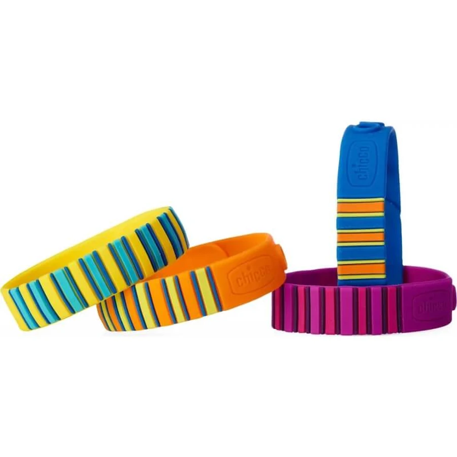 Chicco Natural - Geparfumeerde siliconenarmband tegen muggen