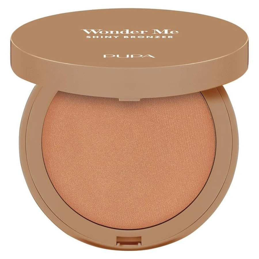 Pupa Wonder Me Shiny Bronzer - Terra Cotta lumineuse n° 001, teinte claire et neutre