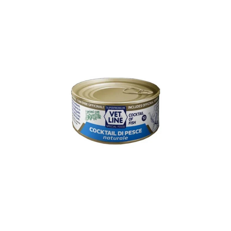 Vet Line Seafood Cocktail - Compleet kattenvoer, 70 g