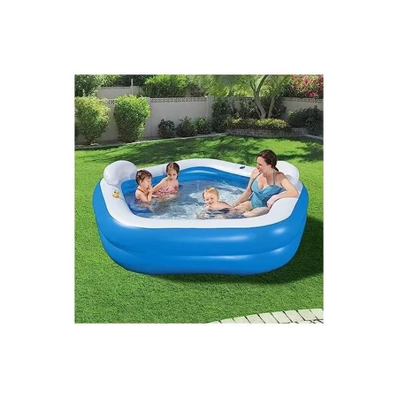 Bestway aufblasbares Fünfeck-Schwimmbecken, 213 x 206 cm