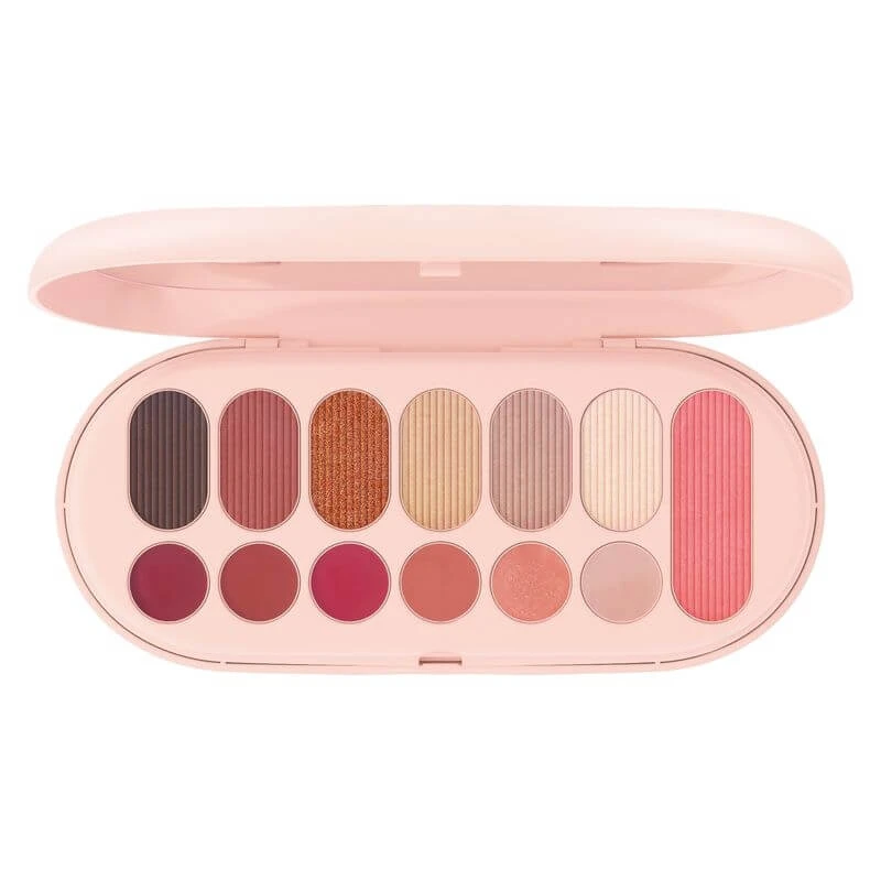Pupa Make My Day Pocket - Make-uppalet voor gezicht, ogen en lippen nr. 002 Lichtroze