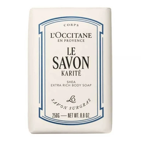 L'Occitane Le Savon Karité - Jabón en pastilla, 250 g