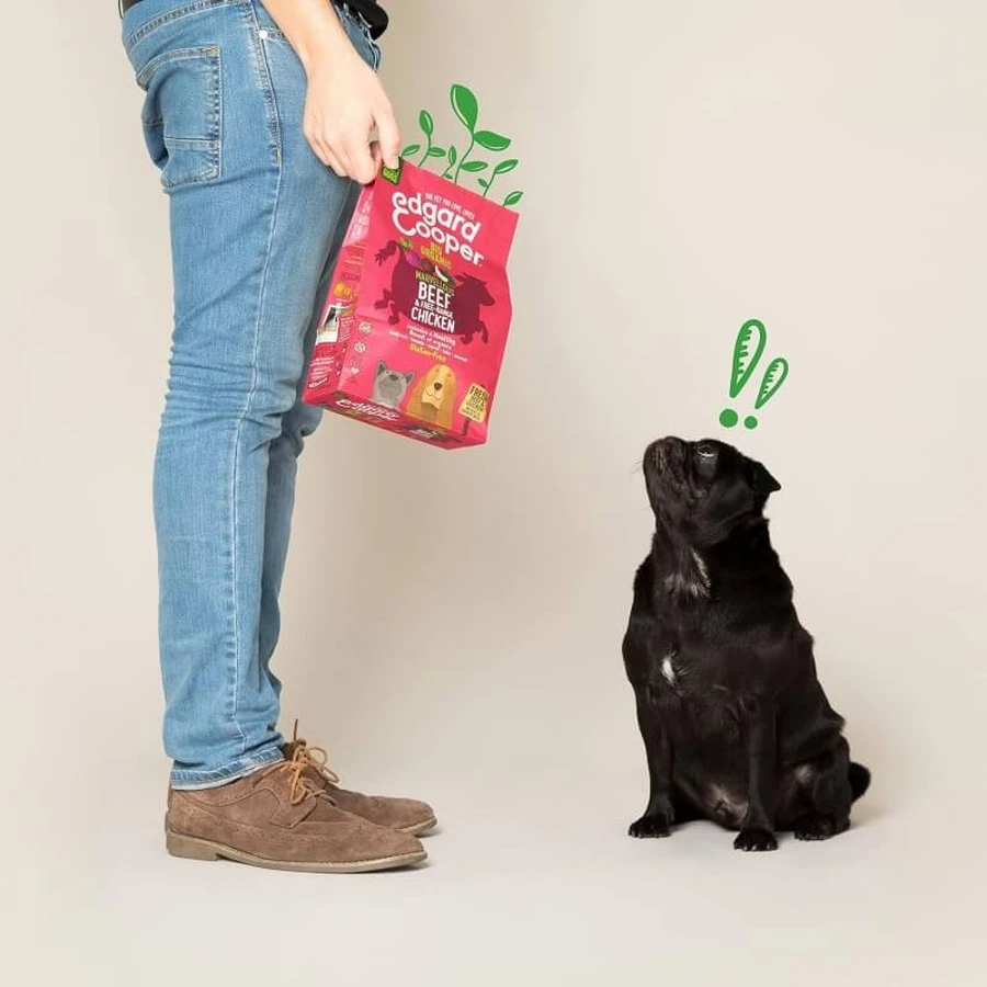 Edgard & Cooper Adult Fresh Beef and Chicken — Compleet voer voor volwassen honden, 700 g