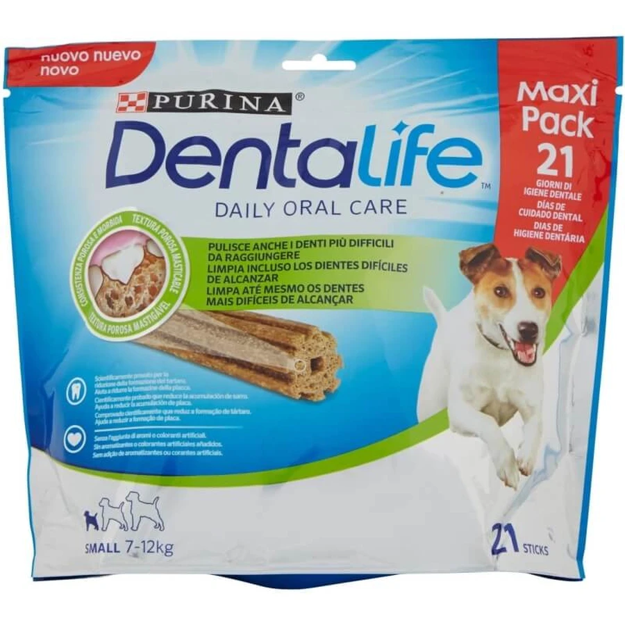 Dentalife - 21 tandstokjes tegen tandplak en tandsteen voor kleine honden