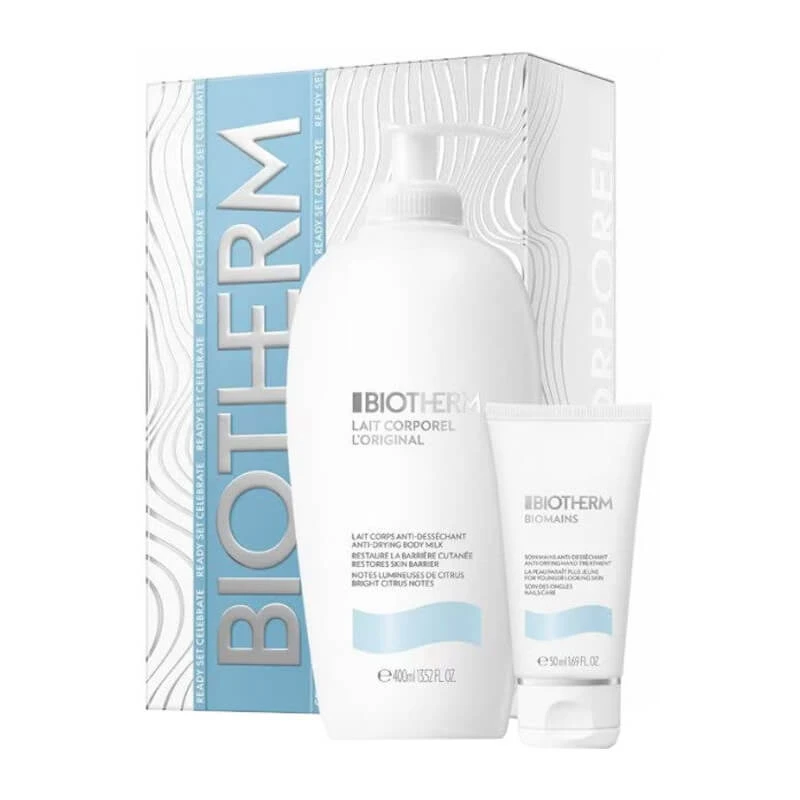 Biotherm L'Original Body Lotion-cadeauset - Bodylotion 400 ml + Handcrème 50 ml