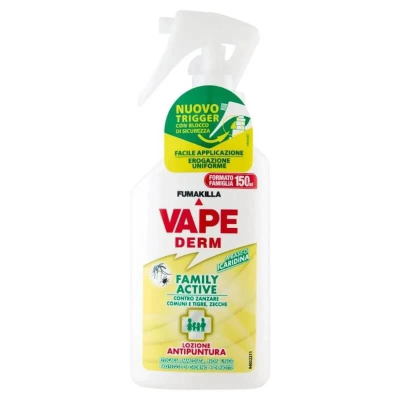 Vape Derm Family Active - Anti-Bite-lotion, 150 ml spray