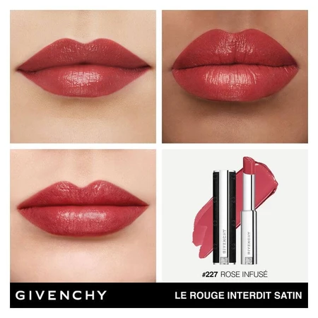 Givenchy Le Rouge Interdit Satin – ruj nr. 227 Rose Infusé
