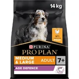 Purina Pro Plan Age Defense Medium &amp; Large Adult 7+ Kip - Compleet hondenvoer 14 kg