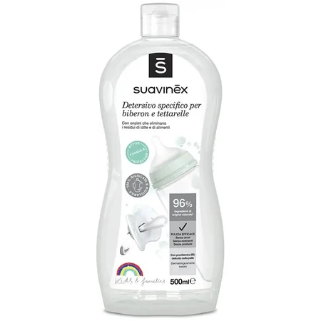 Suavinex Specialized Bottle and Nipple Cleanser, 500 ml