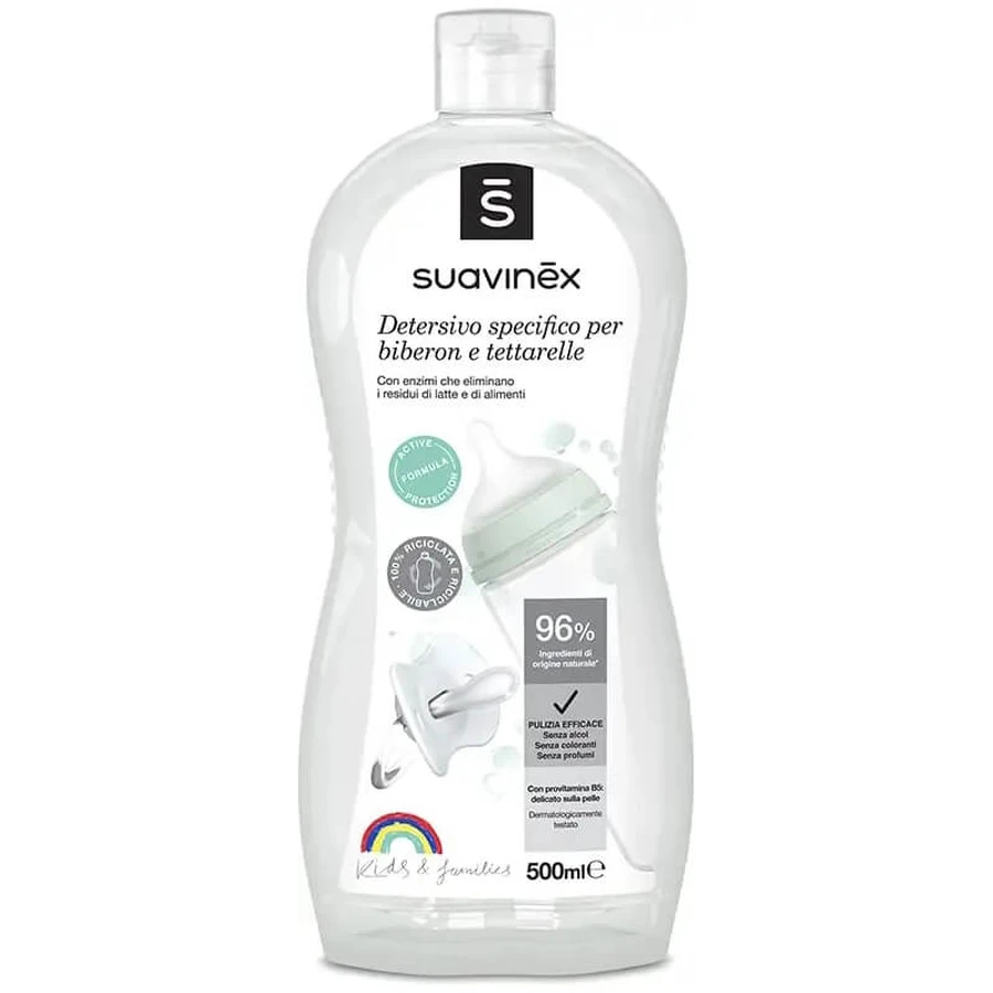 Suavinex Specialized Bottle and Nipple Cleanser, 500 ml