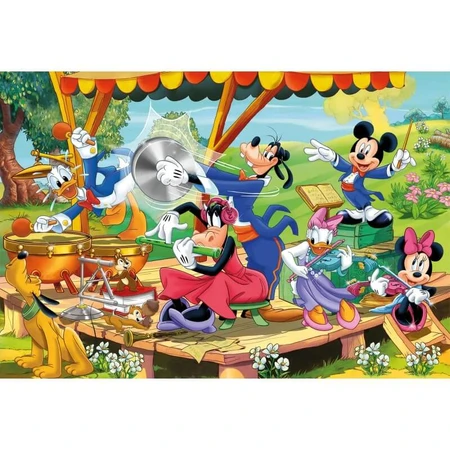 Clementoni Supercolor - Maxi-puzzel met 24 stukjes: Mickey en zijn vrienden