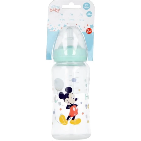 Stor Disney Baby Mickey Mouse - Biberón de silicona de 360 ml