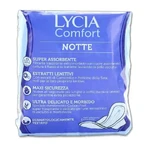 Lycia Comfort - 10 compresas nocturnas con alas