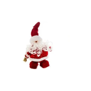 New Star 41700a-l - 17 cm red and white Santa Claus ball ornament