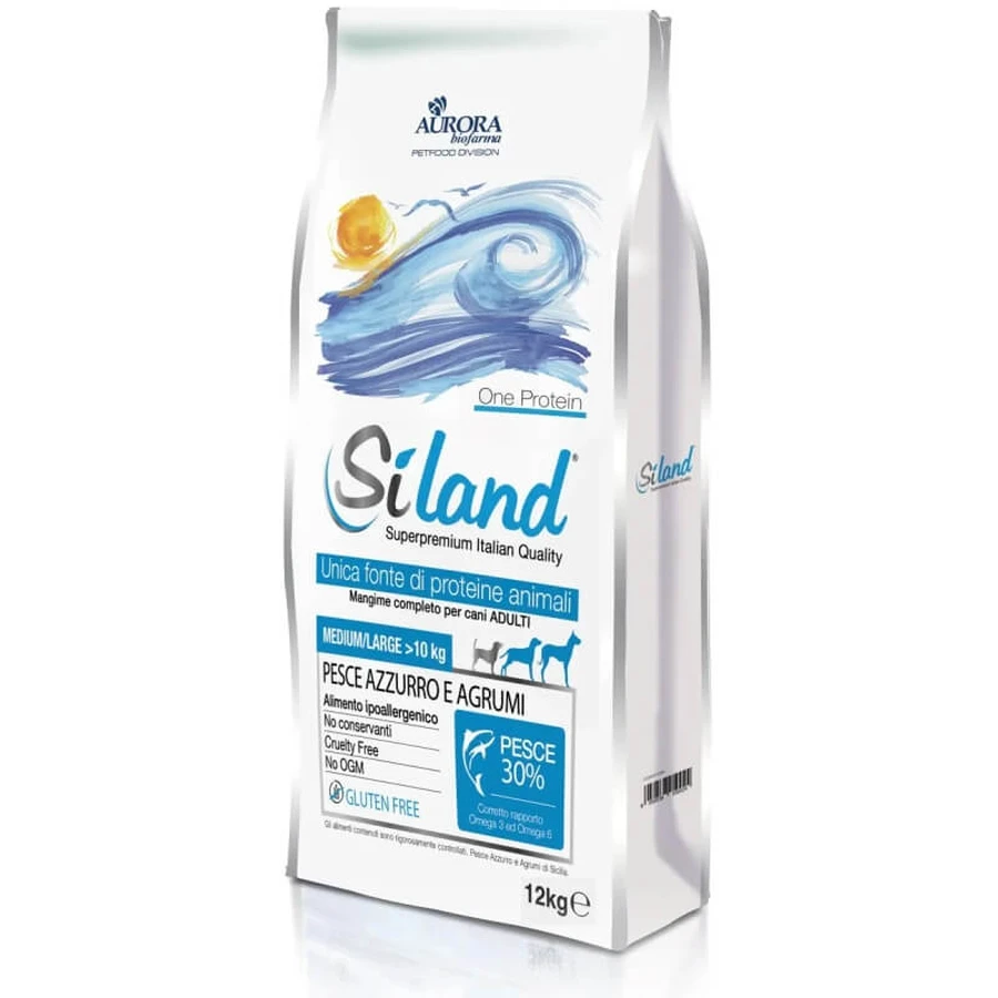 Aurora Biofarma Siland One Protein Adult M/L – ryba i cytrusy – sucha karma dla psów, 12 kg: ceny i cechy