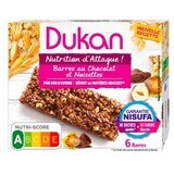 Oat bars with chocolate and hazelnut tarts, 150 g, Dukan