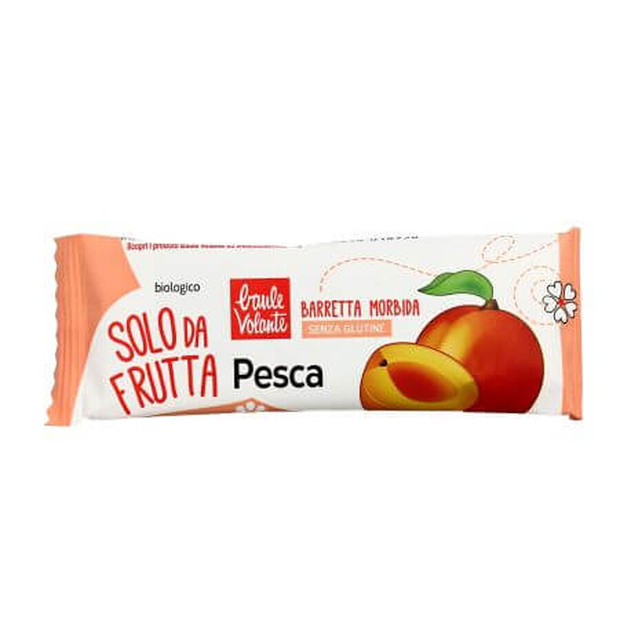 Solo da Frutta bâton de pêche douce biologique, 30 g, Baule Volante