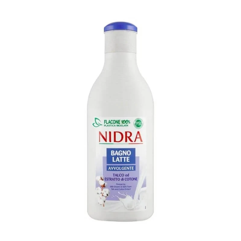 Nidra Voedende Bodylotion met talk en katoenextract, 750 ml