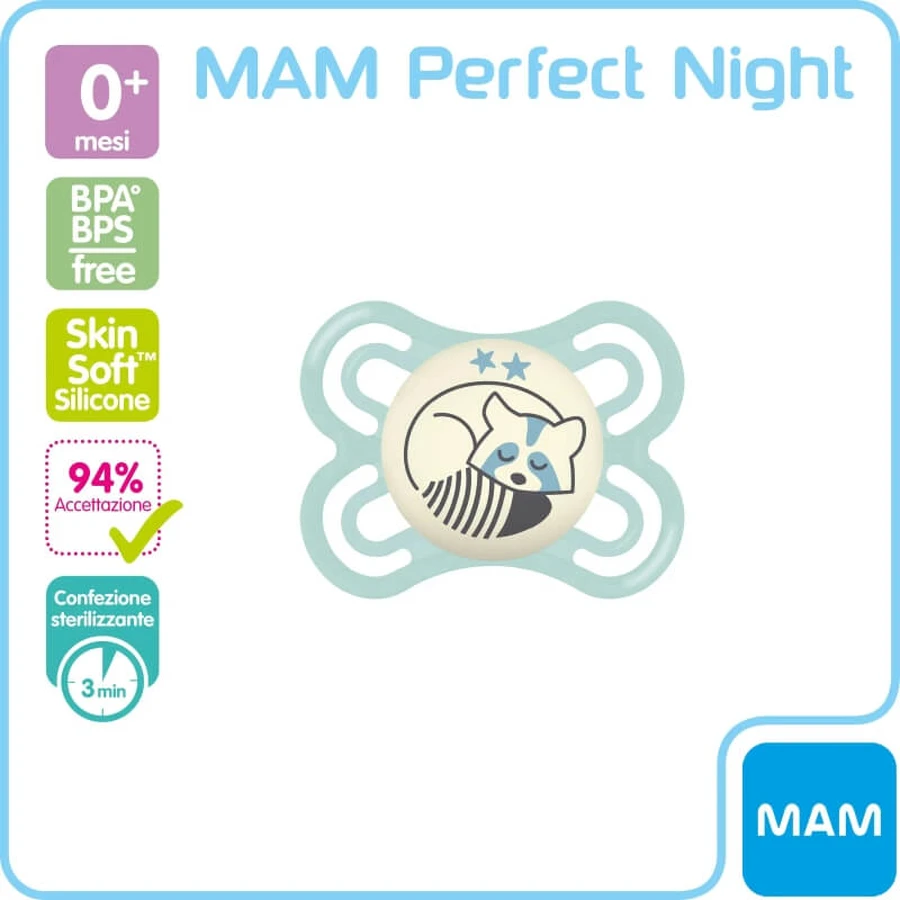 Mam Perfect Night 2–6 meses - Chupete - Dulces sueños